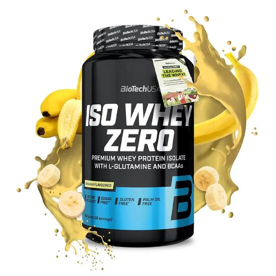 Wei-isolaat - Iso Whey Zero (908g) - Banaan