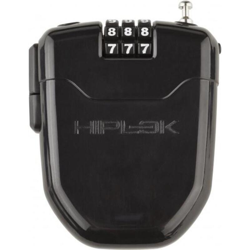 Hiplok FLX Wearable Retractable Combination Lock with Integrated Rear Light