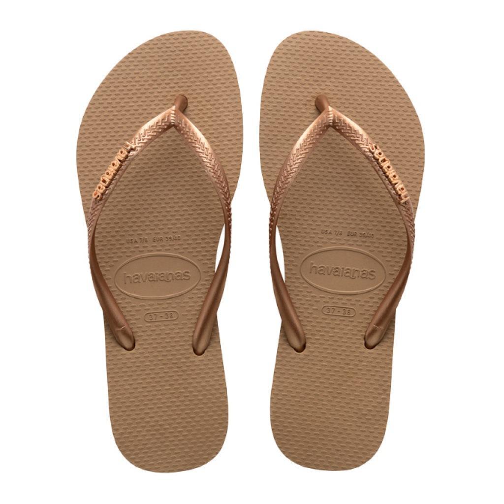 Claquettes Havaianas Modèle 4119875 Couleur Marron 2/5