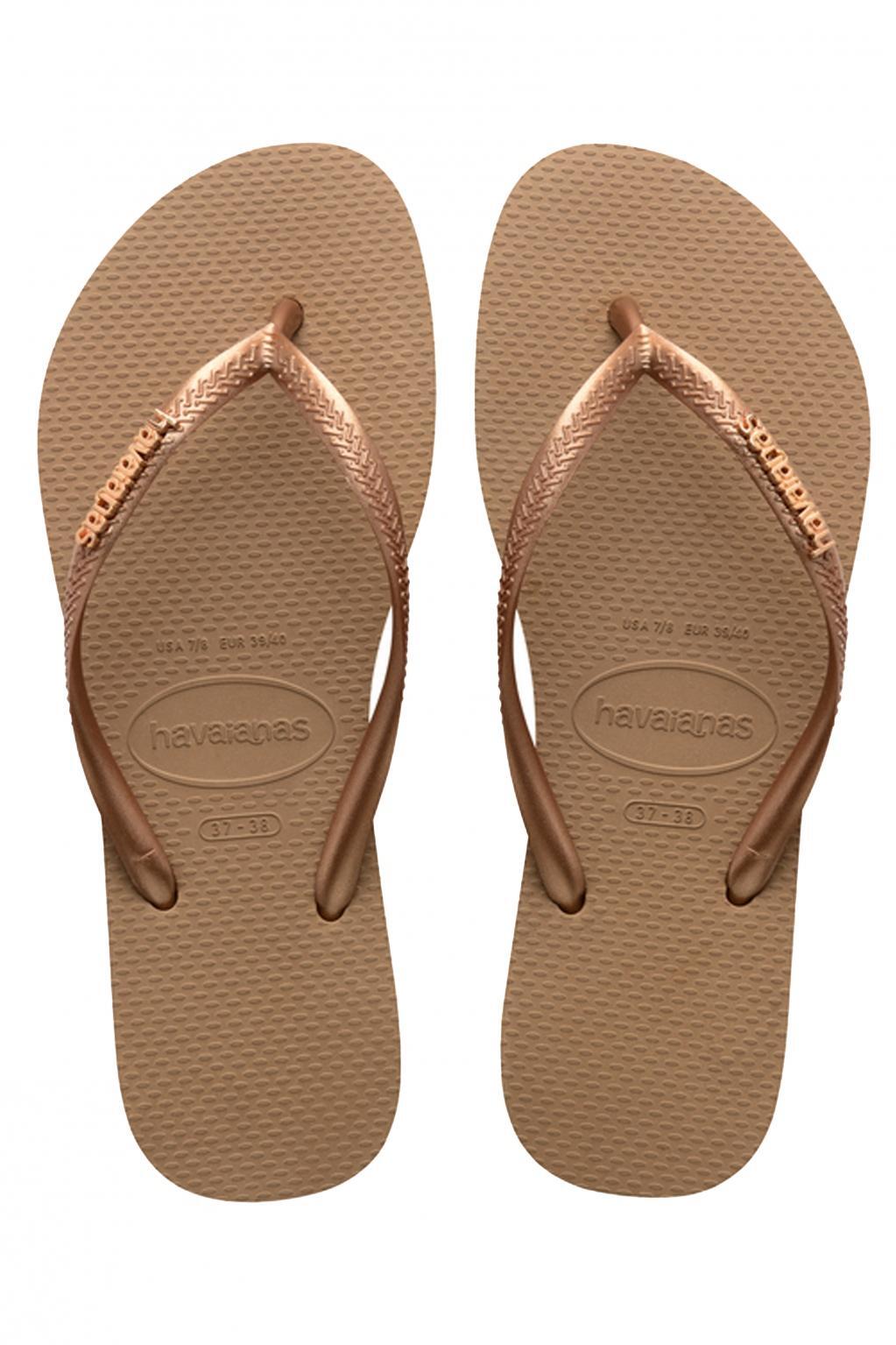 Claquettes Havaianas Modèle 4119875 Couleur Marron 5/5