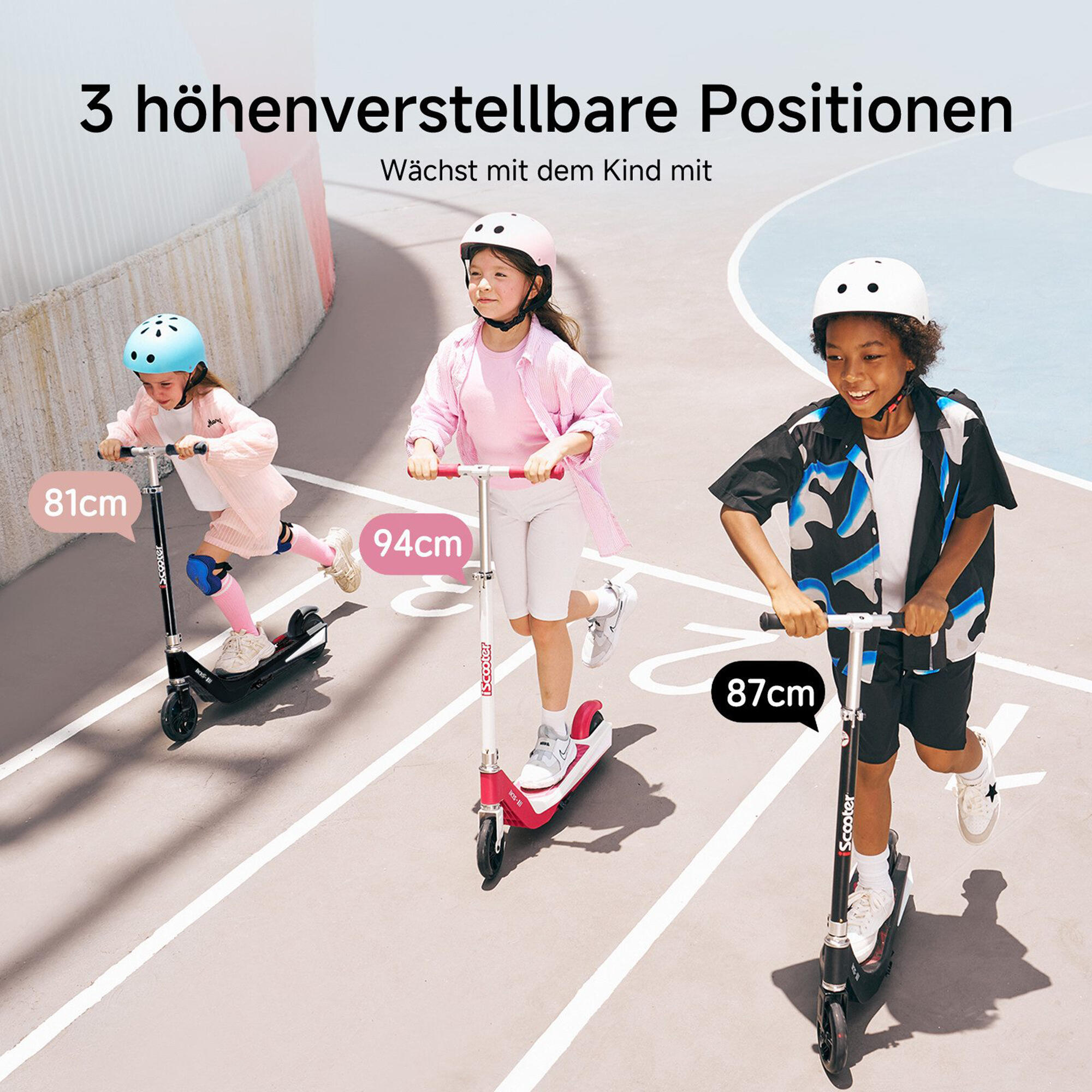 Trottinette électrique unisexe pour enfants 2/6