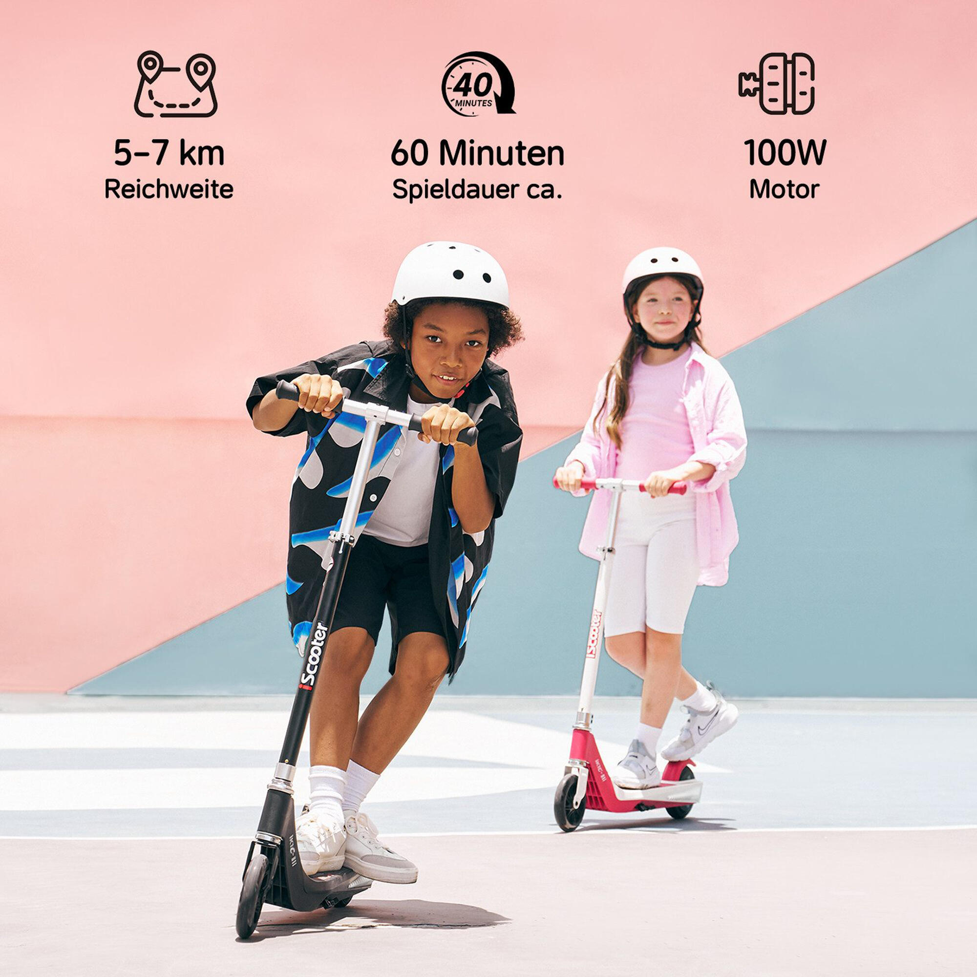 Trottinette électrique unisexe pour enfants 4/6