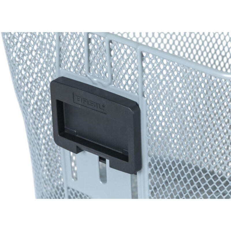Panier à vélo Brême KF 14 litres 26 x 35 x 29 cm - Argent (sans support)
