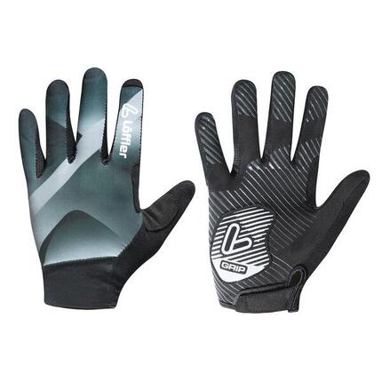 Gants de vélo à doigts complets - Noir