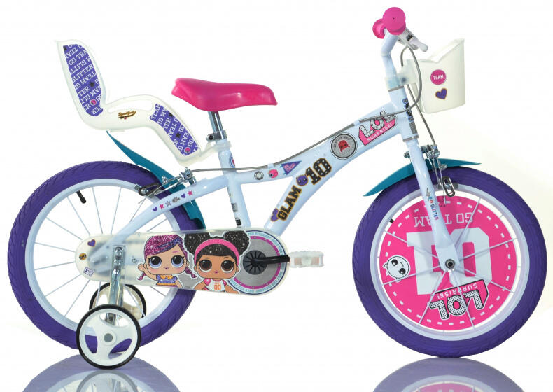 L.O.L Surprise! 16" Bikes with Removable Stabilisers 5/5