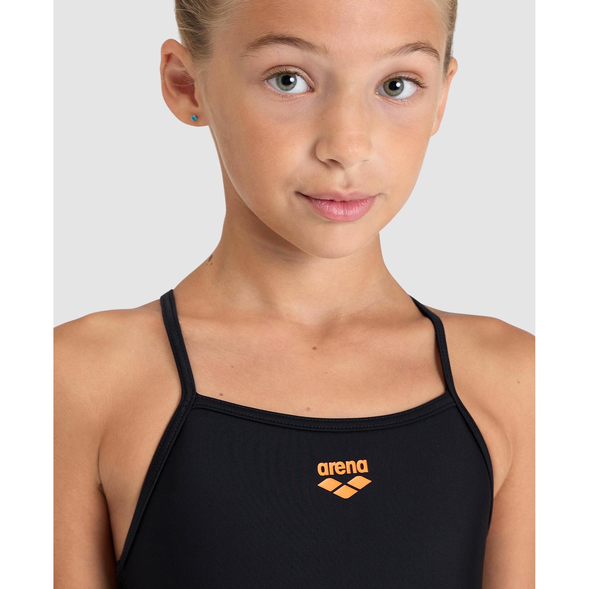 Custome da bagno intero da bambina Arena Light Drop Solid 4/7
