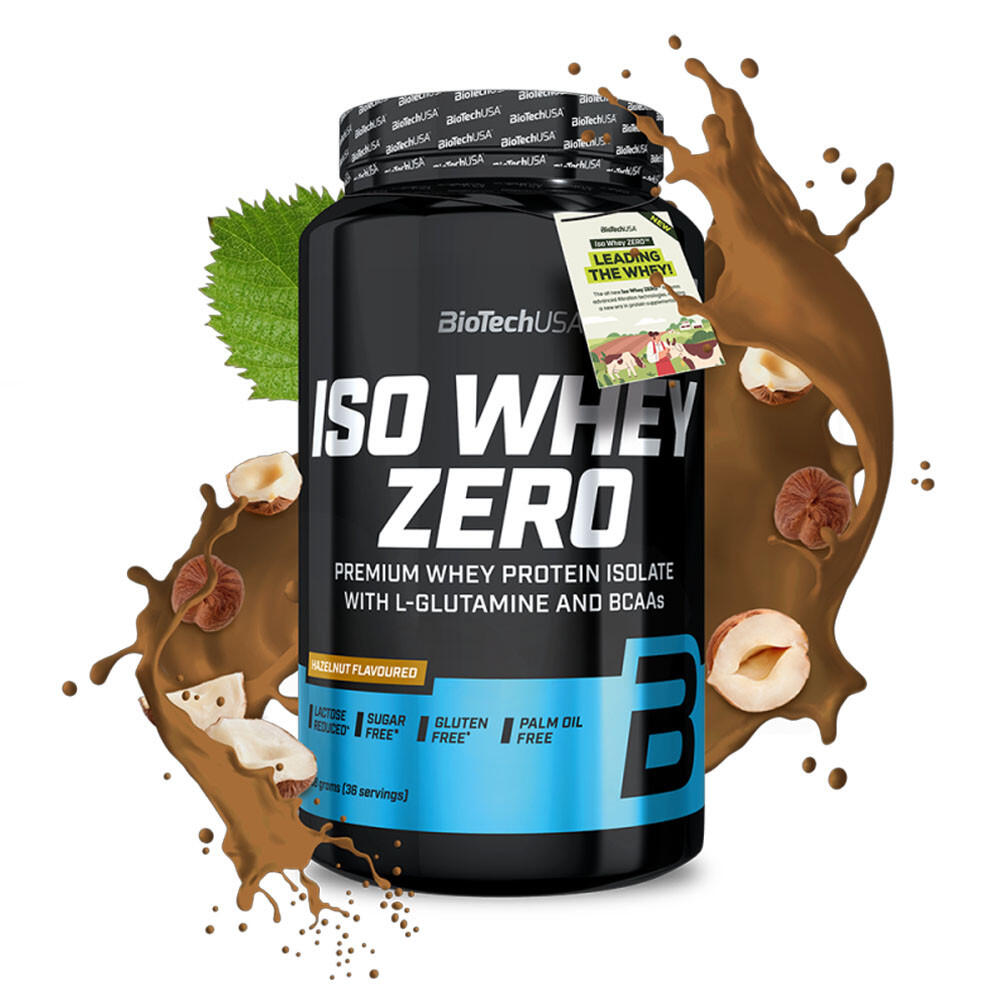 Whey Isolate (aislado) - Iso Whey Zero (908 G) - Avellana 2/6