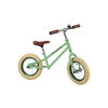 HUDORA Loopfiets Retro jongen en meisje groen