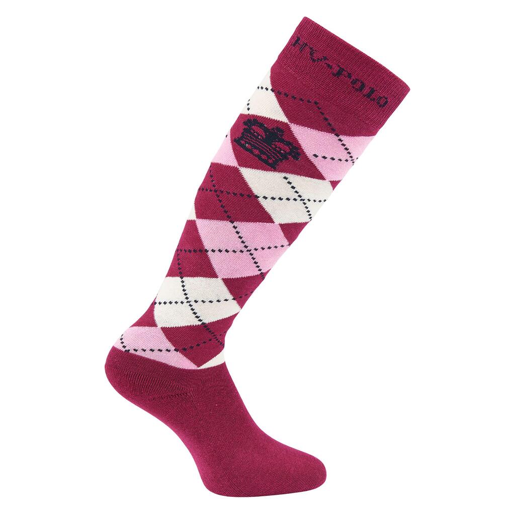 Riding socks women's HV Polo Argyle
