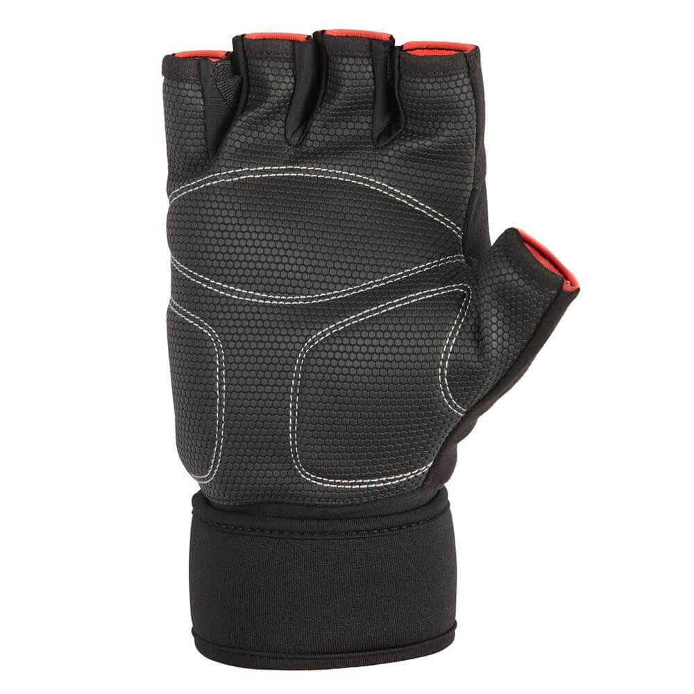 Adidas Half Finger Weight Lifting Gym Gloves, Black/White 4/5