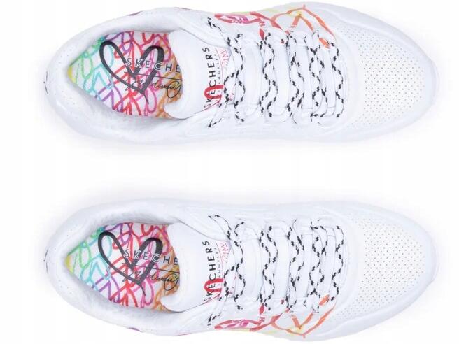 Buty Damskie Skechers Uno 2 155521-Wht Niskie 6/6