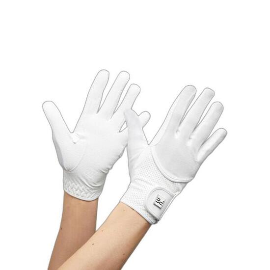 Gants de concours équitation en maille enfant Premier Equine Presa