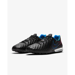 Nike Tiempo Legend 8 Pro TF FOOTBALL BOOT - Black / Light Photo Blue
