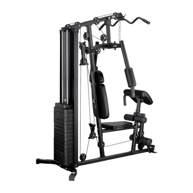 Machine multistation - musculation acier - Home Gym noir