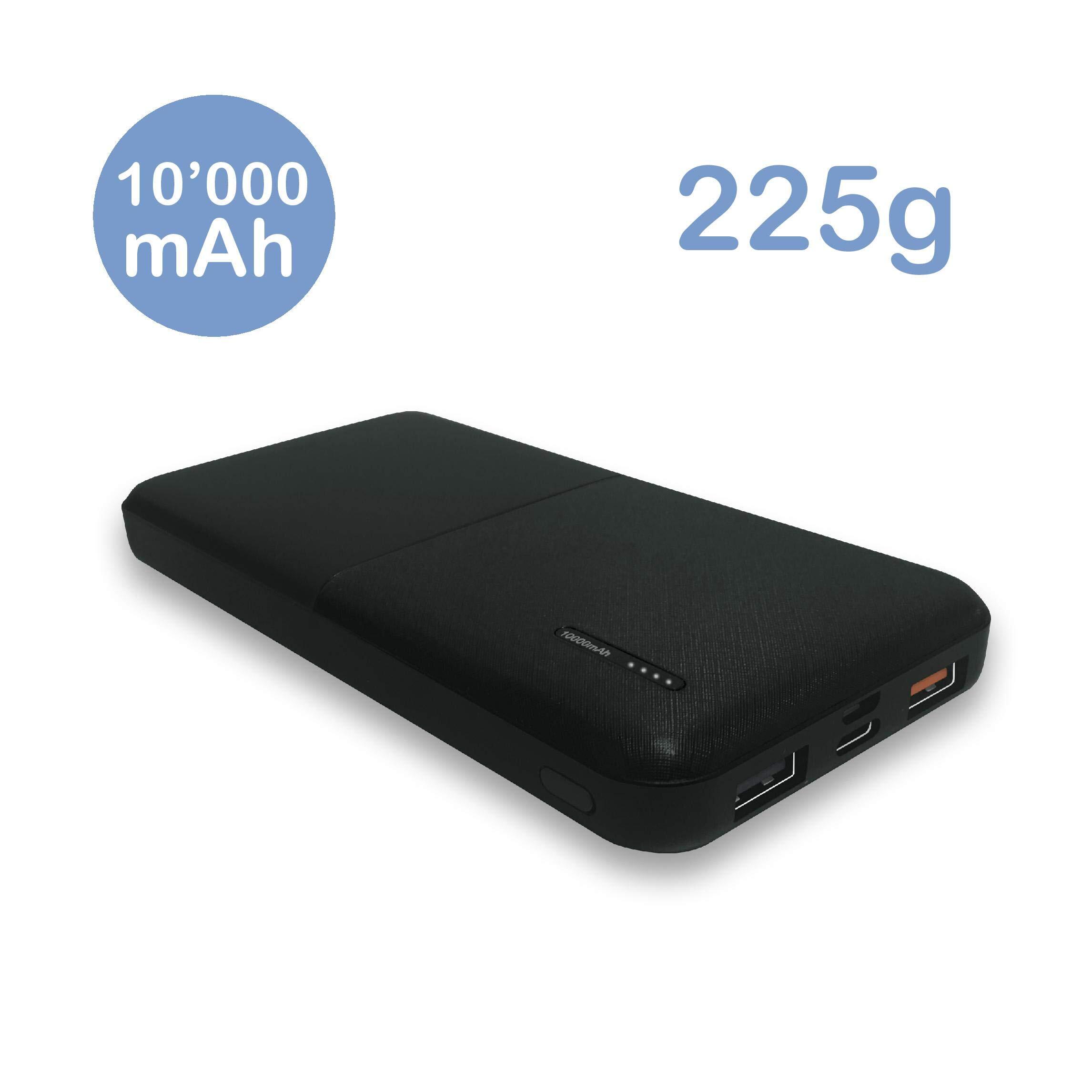 SUNSLICE Powerbank 10000mAh | Batería externa ligera - Potente | Gravity 10