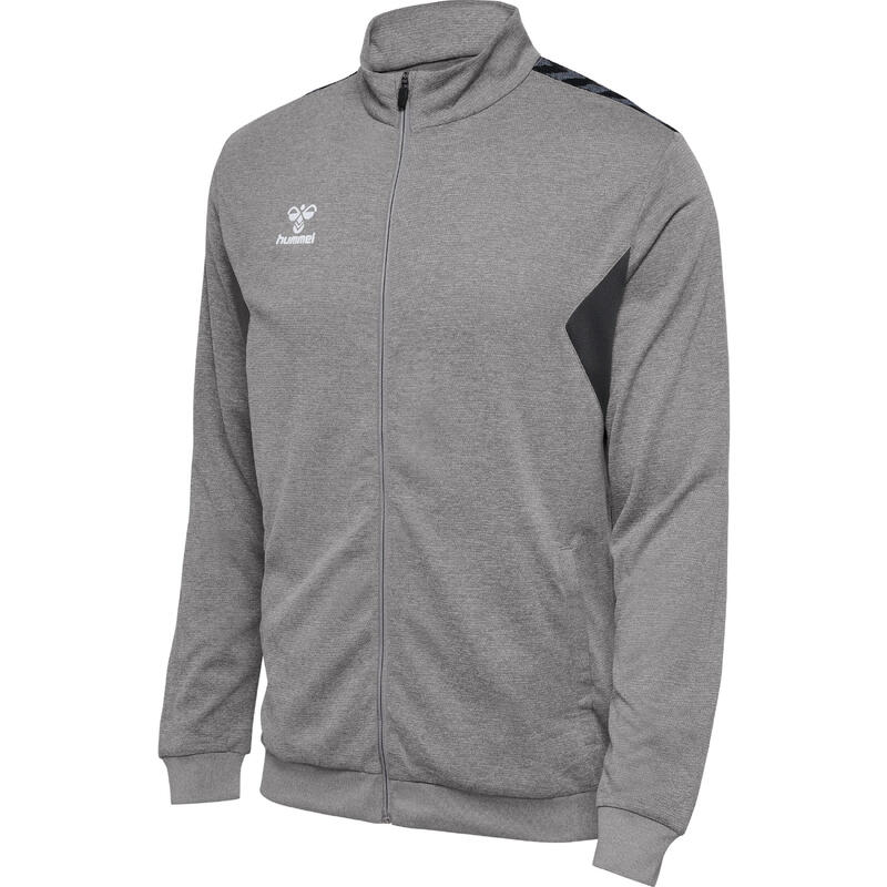 Zippes sportos dzseki poliészterből Hummel Authentic