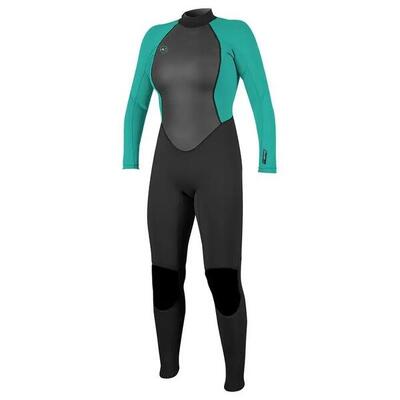 Dames wetsuit met rugritssluiting o'neill reactor-2 3/2 mm
