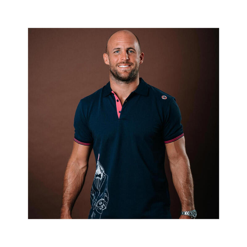 Polo manches longues de rugby homme Golf Player