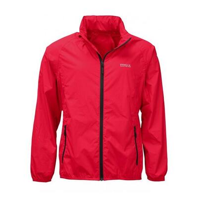 Giacca da ciclismo da uomo PACKable rosso mars