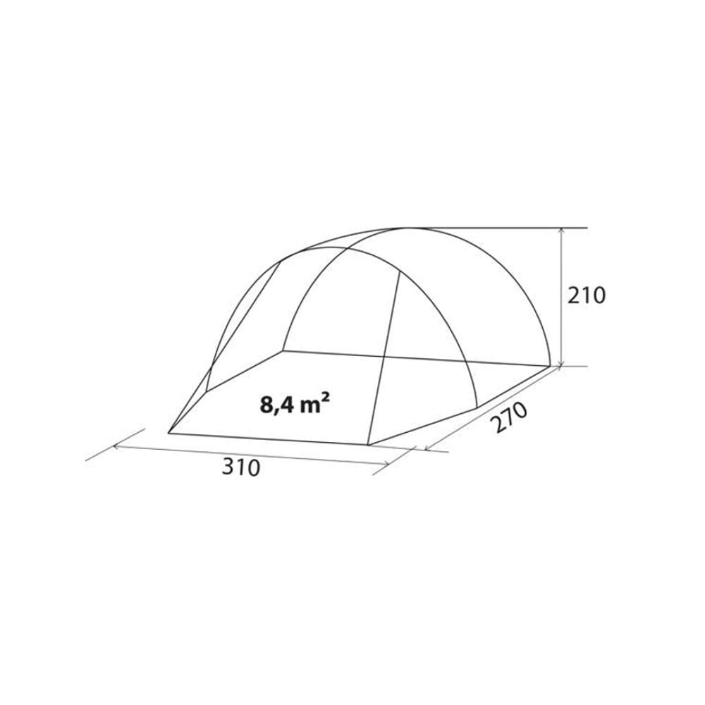 Brunner Entrada - bus tent 4/6