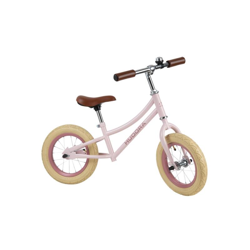 HUDORA Bicicleta de equilibrio Retro niña rosa