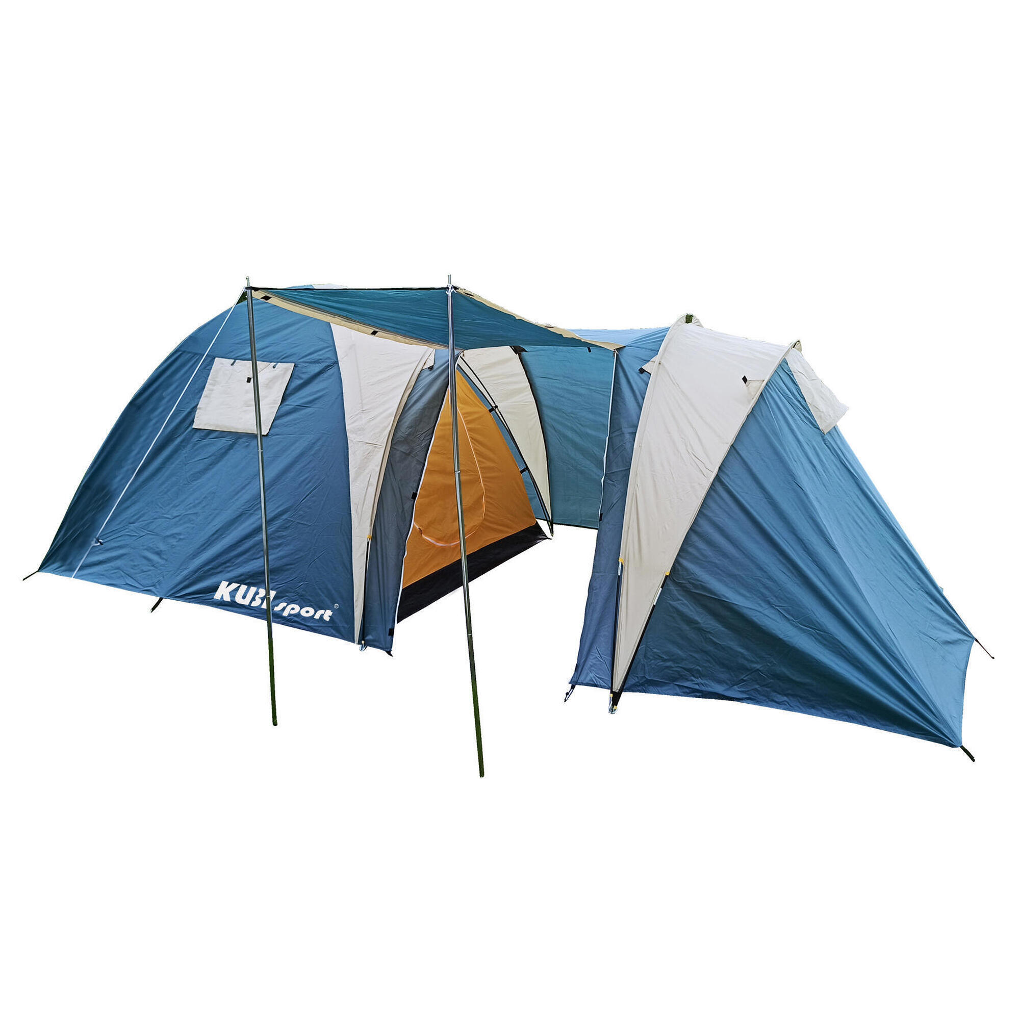 KUBISPORT Rodinný stan pro 5 osob - 2 ložnice