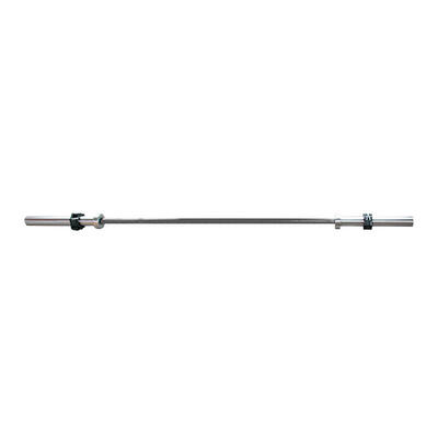 Olympische halterstang 2200 mm go700 + lock jaw zwart klemmen hms