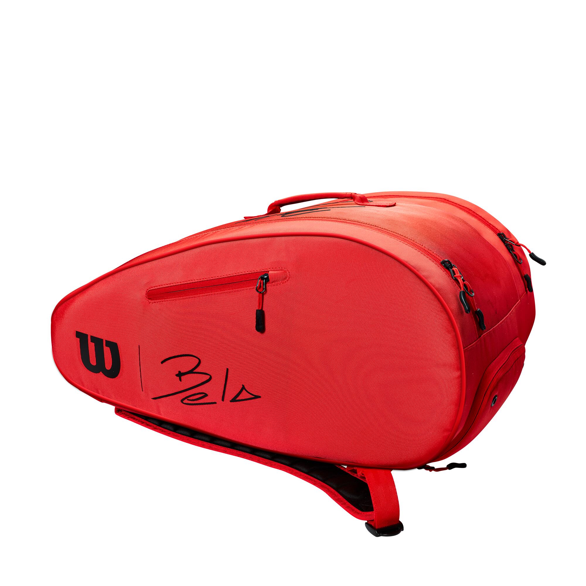 Wilson Bela Super Tour Padel Bag - Red 2/5