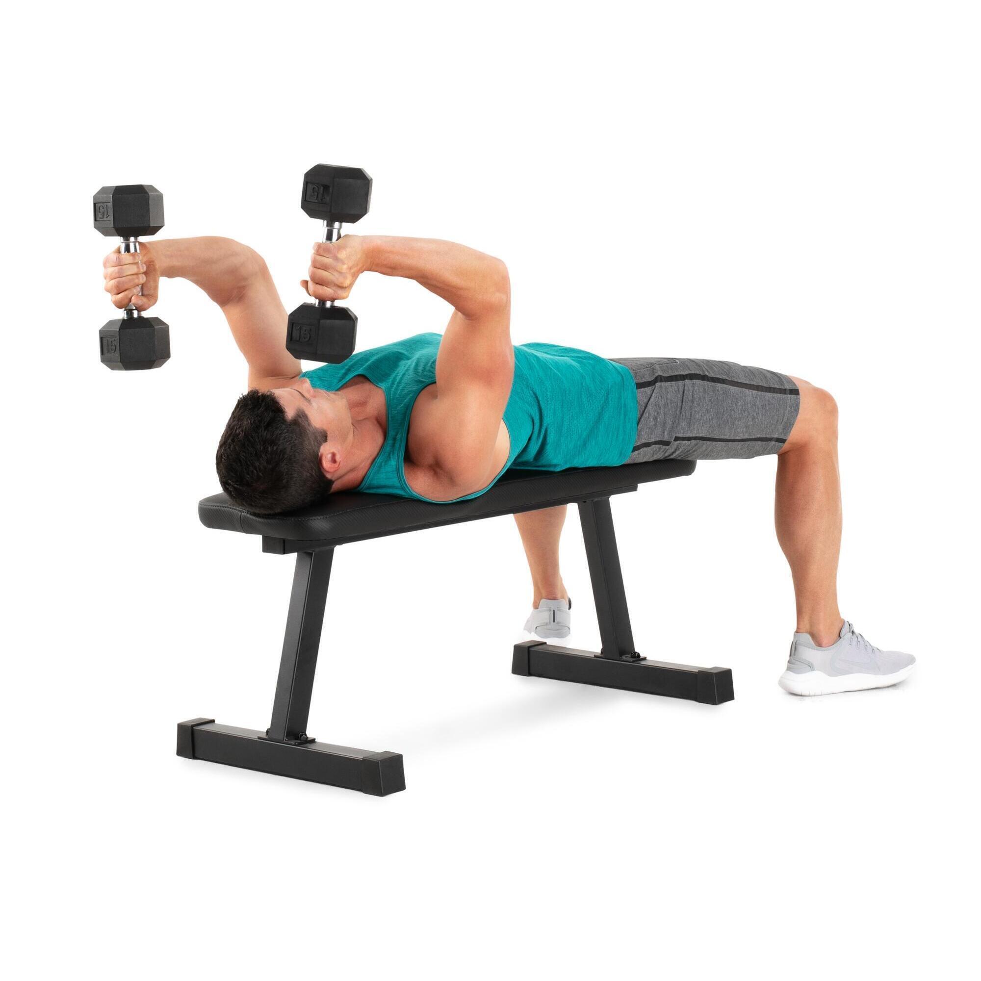 Banco de Musculación ProForm Flat Bench XT Sport Strength negro 4/7