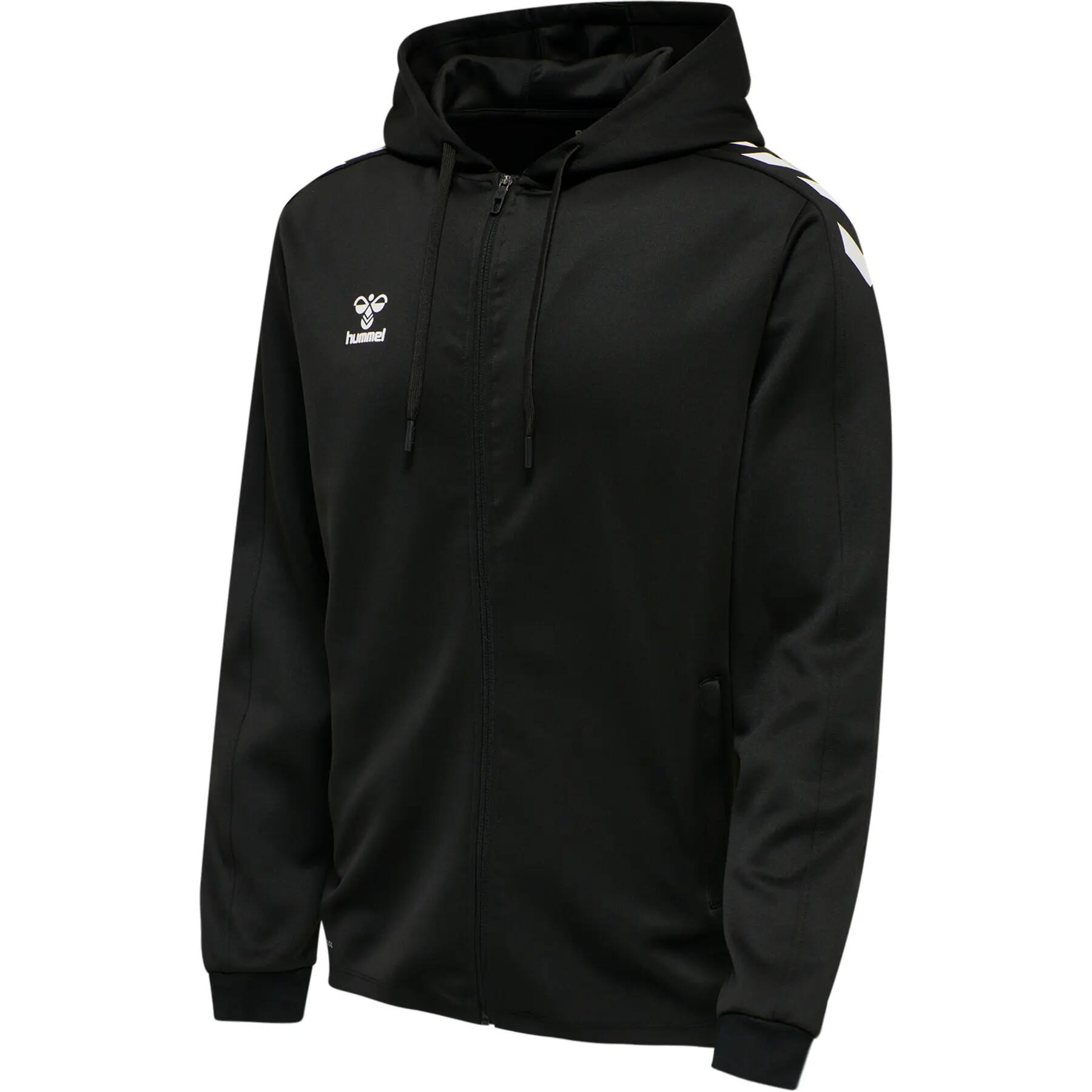 hummel Felpa con Cappuccio Raglan Maniche Hmltravel Uomo