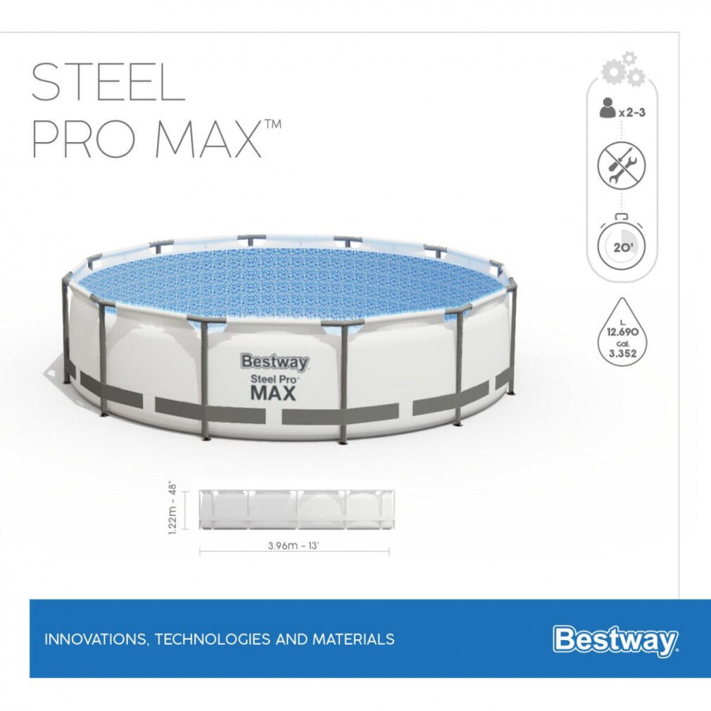 Erwachsene Schwimmen Pool - Steel Pro Max 3/7