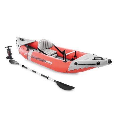 Intex Excursion Pro K1 Kayak, solo fishing variant