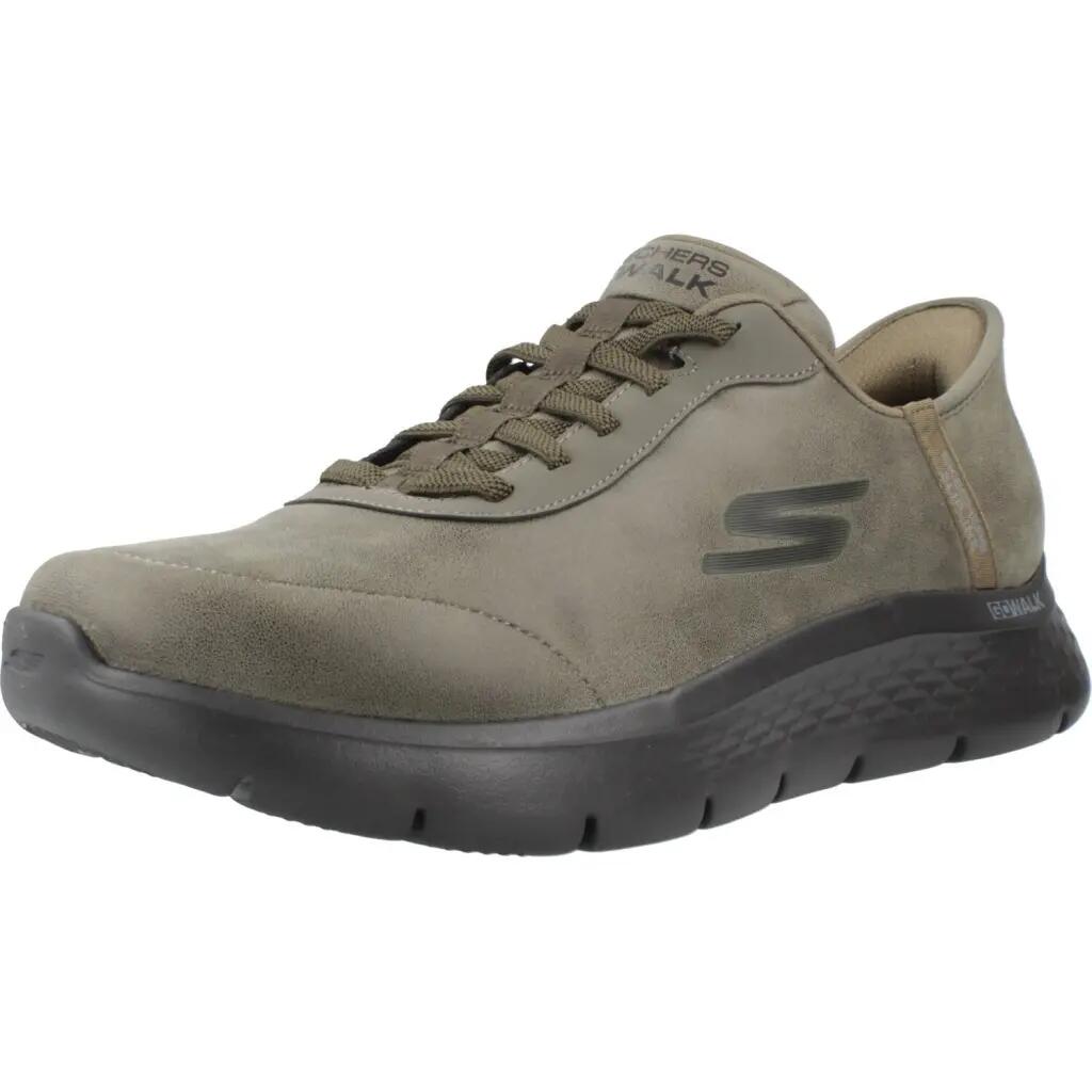 Buty SKECHERS SLIP - INS GO WALK FLEX - SMOOT Zielony 1/5