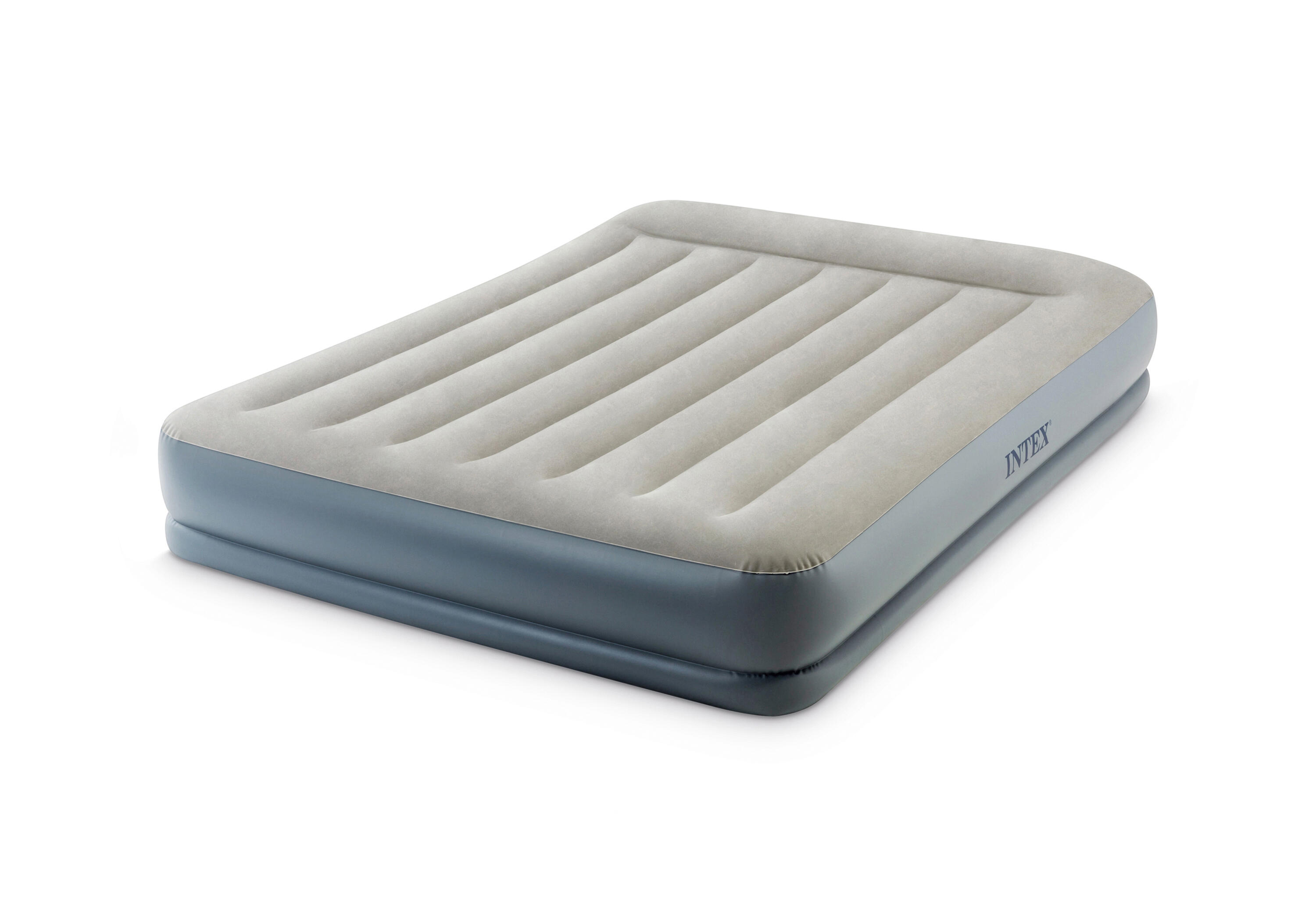 INTEX Queen Dura-Beam® Air Mattress w/ Built-In Electric Pump 64118