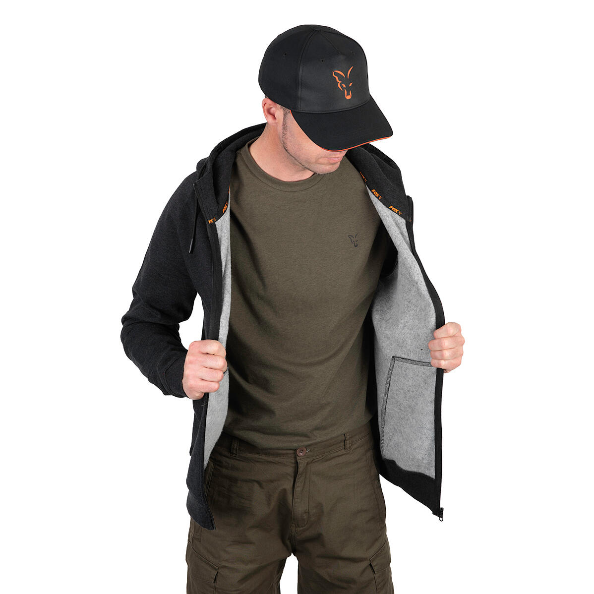 Felpa con cappuccio Fox Collection LW 2/7