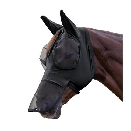 Insektenmaske für Pferde mit Nasenschutz Waldhausen Puck