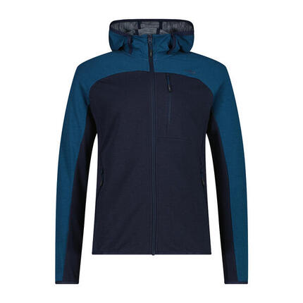Dehnbare Kapuzen-Sweatshirt aus Fleece CMP