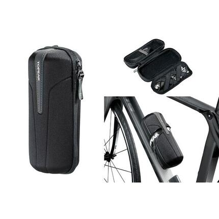 Sacoche à outils dans un porte-bidon Topeak