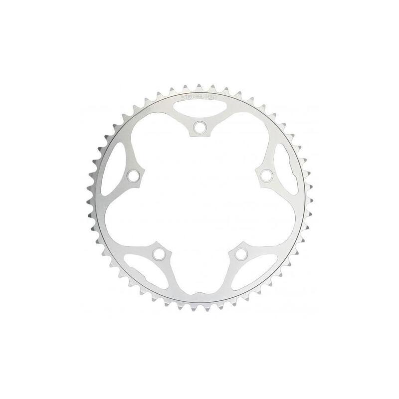 Plateau Shimano/Sram/FSA Type S Dural 9/10S 52T Pas 130 Argent