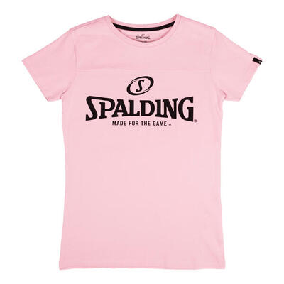 Dames-t-shirt spalding essential logo