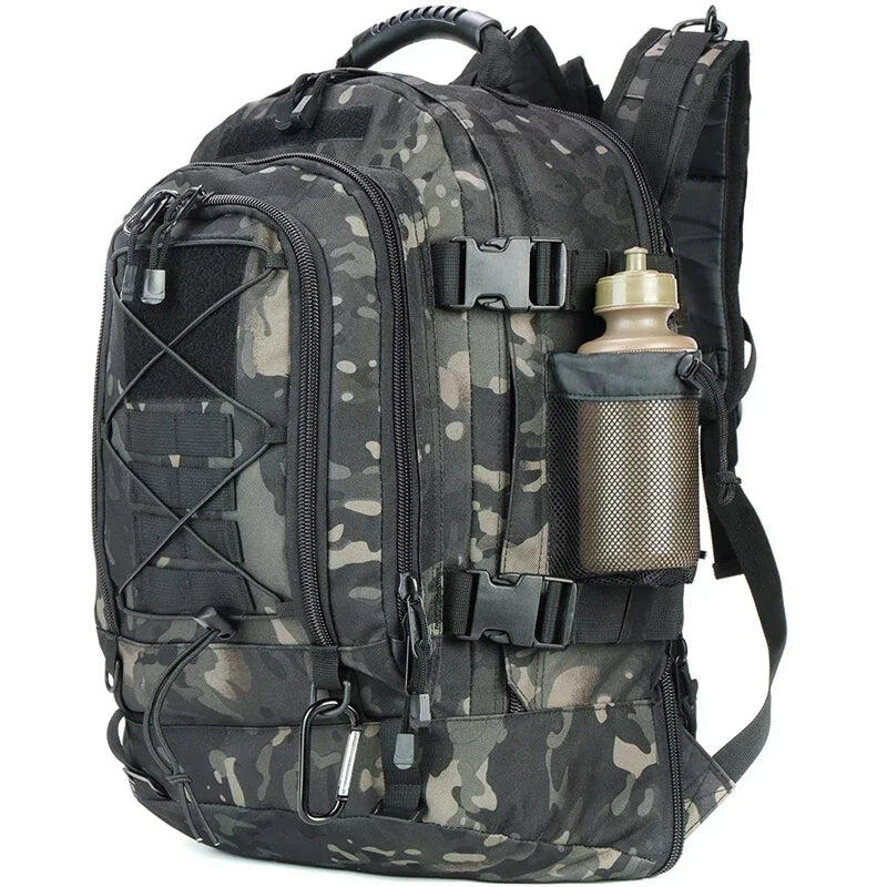 Tactical Backpack with Expandable 65L Waterproof