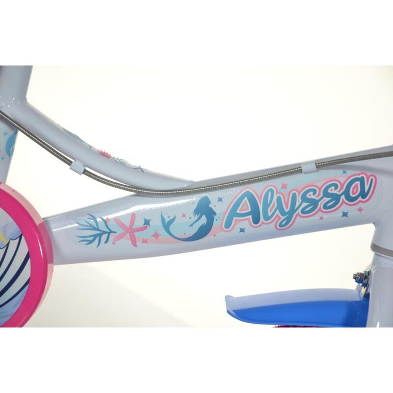 Bicicleta pentru copii Alyssa DB-144R-ALS Dino Bikes, 14 inch