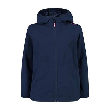 Veste imperméable à capuche fixe fille CMP