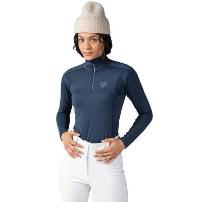 Klassieke dames 1/2 zip coltrui rossignol