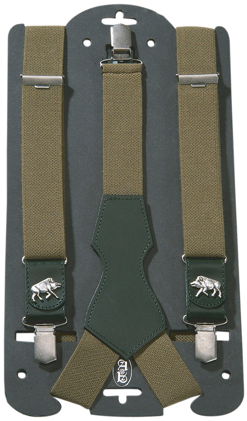 Robuster Hosenträger "Sau" 2/4