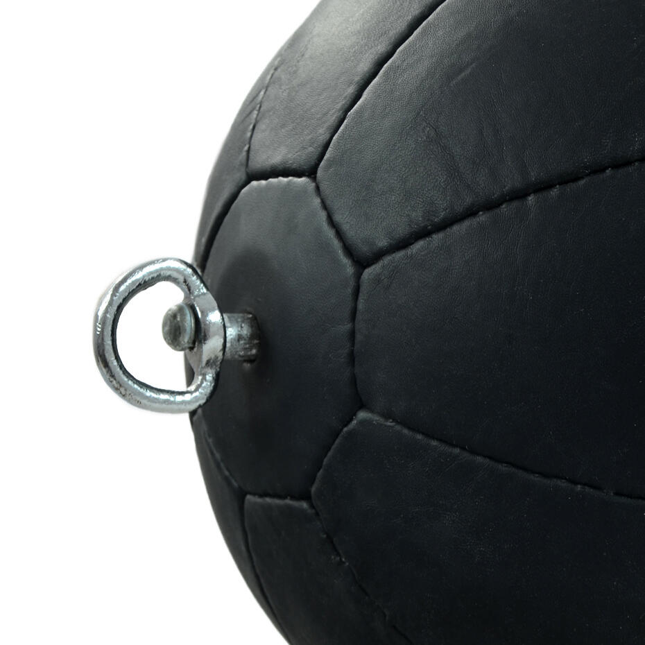 Pera de boxe Profight preta com elásticos PVC 903 2/3