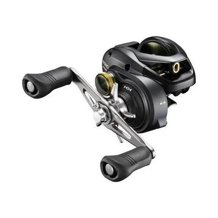 Linkshandige hengelsporto reel Shimano Curado K 301 HG