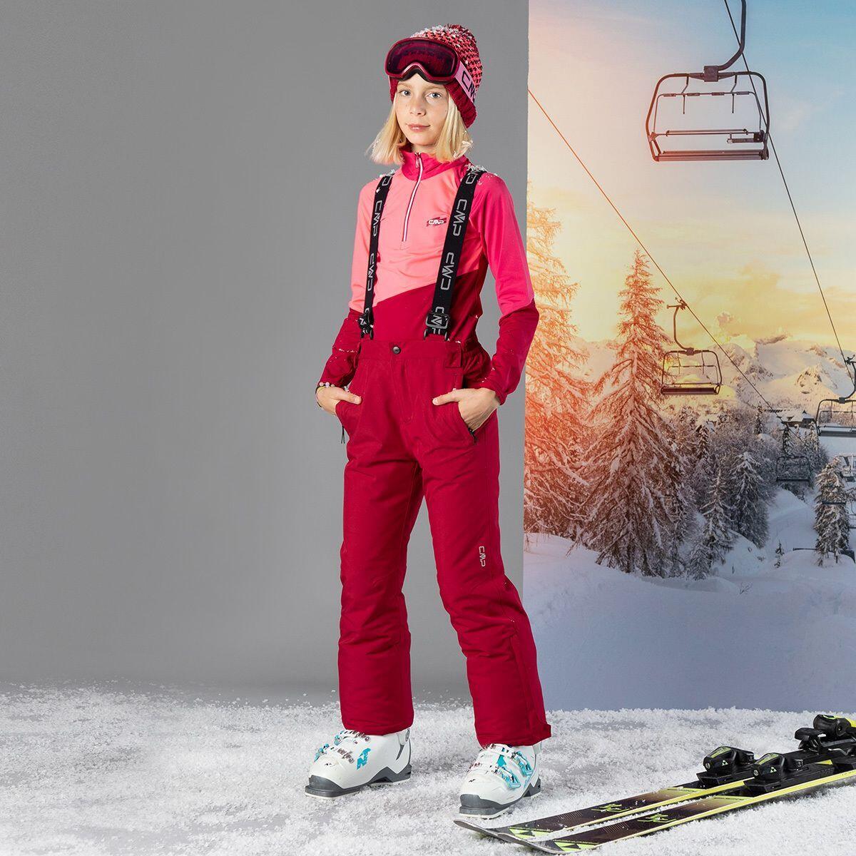 Half-zip softshell fleece for girls CMP 3/3
