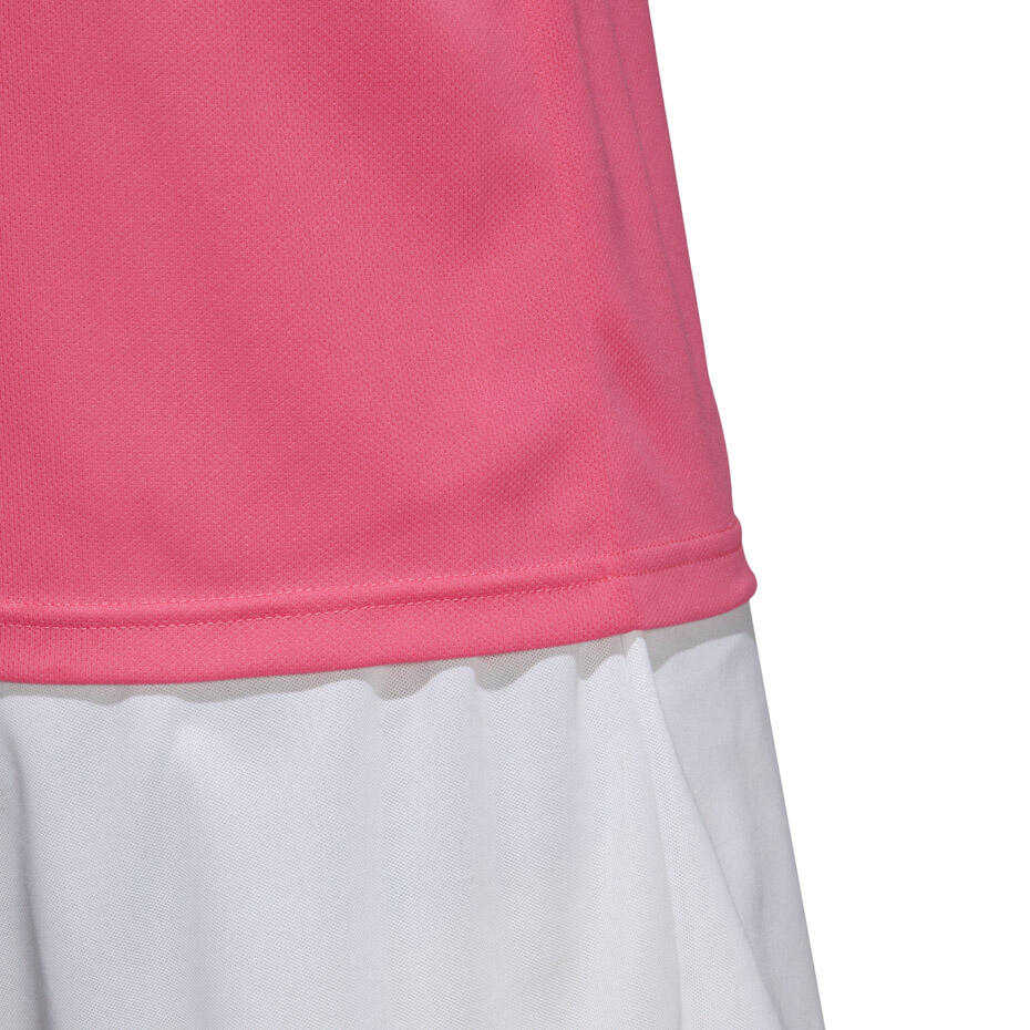Camisola de futebol infantil ADIDAS - manga curta, corte regular, Climalite 6/7