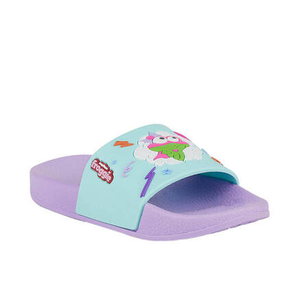 Chanclas infantiles Coqui gris-verde talla 24 (UK 7C).